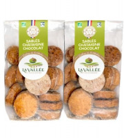 La vallée des chataigniers - Lot d'un sachet de sablé au sucre et au chocolat