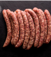 LA FERME DE COLLONGE - SAUCISSE NATURE 1KG