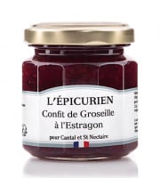 L'Epicurien - Confit de Groseilles à l'Estragon – L’accord parfait pour vos fromages auvergnats