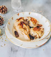 Maison Lascours - [Précommande] Aiguillette de Chapon à la sauce aux Morilles & Vin Jaune - 2 personnes