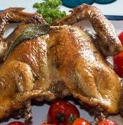 Des Poules et des Vignes à Bourgueil - Pigeon en Crapaudine