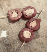 La ferme d'Enjacquet - Bocal d'aiguillettes Roulée Au Foie Gras 200g X 10