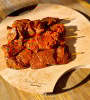 L'Atelier du Loup - Brochette de Cerf/Biche saveur Tandoori x 4