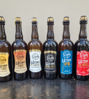 La Gâtine - Assortiment de bières artisanales 6x75 cl  : Blanche, Blonde, Ambrée, Brune, IPA, Noël
