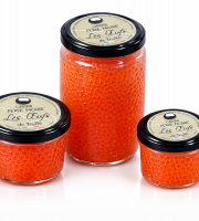 Caviar Perle Noire - Oeufs de truite natures - 90 gr