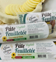 Ferme Sereine en Périgord - Pâte Feuilletée en rouleaux - VéGétale - 230 g - sans huile de Palme