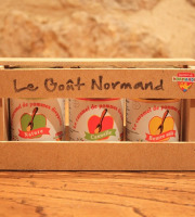 La Ferme DUVAL - Coffret grands pots caramel x3