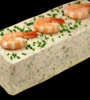 Boucherie Charcuterie Traiteur Lionel Ghérardi - [Précommande] Terrine de Saint-Jacques et écrevisses aux fines herbes x 250g