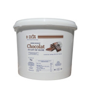 Bastidarra - Ekia - Crème dessert artisanale chocolat- SEAU DE 5kg