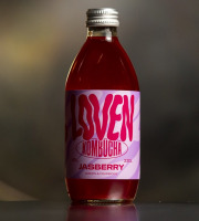 LOVEN Crew - Brasserie L'Indispensable - Kombucha Jasberry (thé vert jasmin & framboise) - 12x33cl