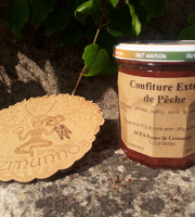 Ferme de Cernunnos - Confiture Extra de Pêches - 330g