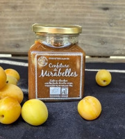 Le verger bio de Quinsac - Confiture de mirabelle 330gr BIO