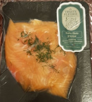 La Truite Fleurie - Truite gravlax aromatisé aneth 1-1,5 kg