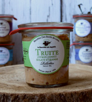 La Bourriche aux Appétits - Rillettes de truite au citron confit et éclats d’orange 100g