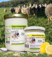 Dessine moi une brebis - Yaourt Brebis Nature 780g + 320g Citron