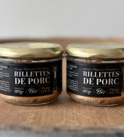 Saveurs Paysannes Charentaises - Lot de 2 rillettes de porc BIO 180g