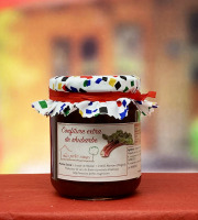 Les Perles Rouges - Confiture Extra De Rhubarbe