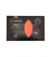 Etablissements JC David - Saumon Iles Feroe fumage SIGNATURE - 4 Tranches x 6