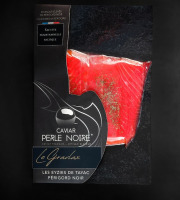 Caviar Perle Noire - Gravlax de truite arc-en-ciel