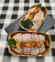 La ferme Grandvillain - [Précommande] Roti de Chapon Nature - 800 G
