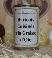 Lagreze Foie Gras - Haricots cuisinés à la Graisse d'Oie