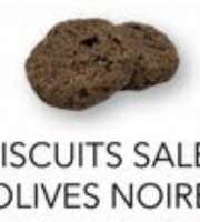 L'OLIVERAIE DU COUDON - [Précommande] Biscuits Salés aux Olives Noires – 200 g
