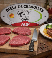 La Maison du Charolais - [Précommande] Steak de boeuf AOP Bœuf de Charolles - 1Kg (4-5 tranches)