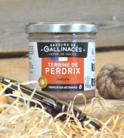 Terre de Gallie - Terrine de perdrix nature