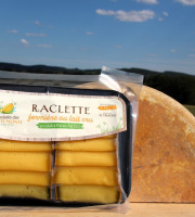 Ferme des Petits Monts - LOT de 10 Plateau raclette fermière et BIO NATURE/POIVRE
