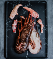 La Maison du Homard - Homard européen mi-cuit en carapace coupé en 2