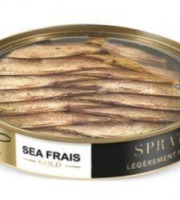 L'atelier Sea Frais - Sprats MSC légèrement fumés dans l’huile de colza d’origine biologique 120gx10