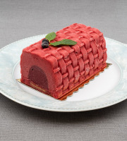 Le Jardinier Glacier - [Précommande] Bûche framboise/cassis 6-8 pers