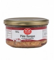 La Ferme Elizaldia - Pâté basque au piment d'Espelette 190g