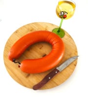 Traiteur Gourmet d'Alsace - Saucisse de viande Alsacienne ( Fleischwurst ) 1 Kg