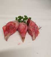 Ferme de la Paumerais - TETE DE POULET BIO - 1 Kg