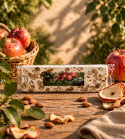 Pom Bio Berger - Nougat blanc amande à la pomme séchée et au jus de pomme