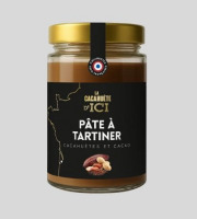 Les Tchanques - Pâte à Tartiner Cacahuètes / Cacao - 100% Française 200gr x 8
