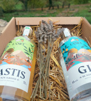 Distillerie de l'Òrt - Gin et Pastis de nos Jardin BIO - 2x70cl