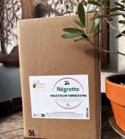 Les amandes et olives du Mont Bouquet - Huile d'olive Négrette 5 L