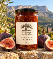 L'OLIVERAIE DU COUDON - CONFITURE DE FIGUES BIO ## 720Gr ##