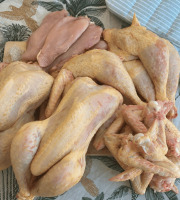 Ferme des Gravelines - Lot « Le Poulet du Dimanche » - poulet fermier BIO