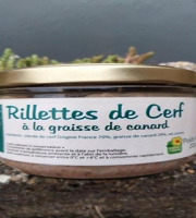 La Ferme de l'Etang - Rillettes de cerf à la graisse de canard