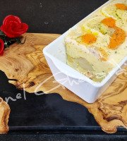 Boucherie Charcuterie Traiteur Lionel Ghérardi - Terrine de Saint-Jacques et Saumon aux agrumes - 250g