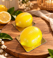 Traiteur Gourmet d'Alsace - Trompe l'œil entremet Citron 2 pièces
