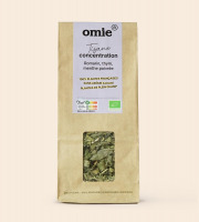 Omie - Tisane concentration - Romarin, thym et menthe poivrée - 45 g