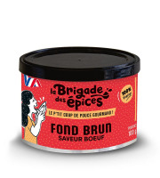 La Brigade des Epices - Fond Brun Végétal en poudre Saveur Bœuf (SANS VIANDE) - 100g