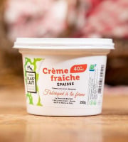 La Ferme de Blas'Lait - Crème fraîche épaisse 40% MG