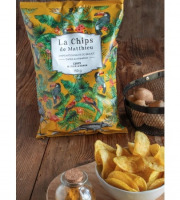 Chips BELSIA - La chips de Matthieu - curry de l'ile de la réunion - 150g x10