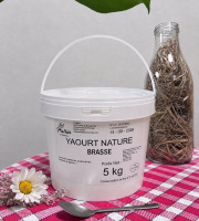 Lait Prairies du Boulonnais - Yaourt Nature Brassé - 5kg