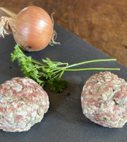 La Ferme du Chaudron - Boulettes épice de porc bio 240g (2 pièces)
